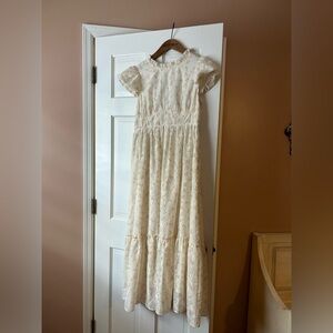 Anthropology babydoll dress